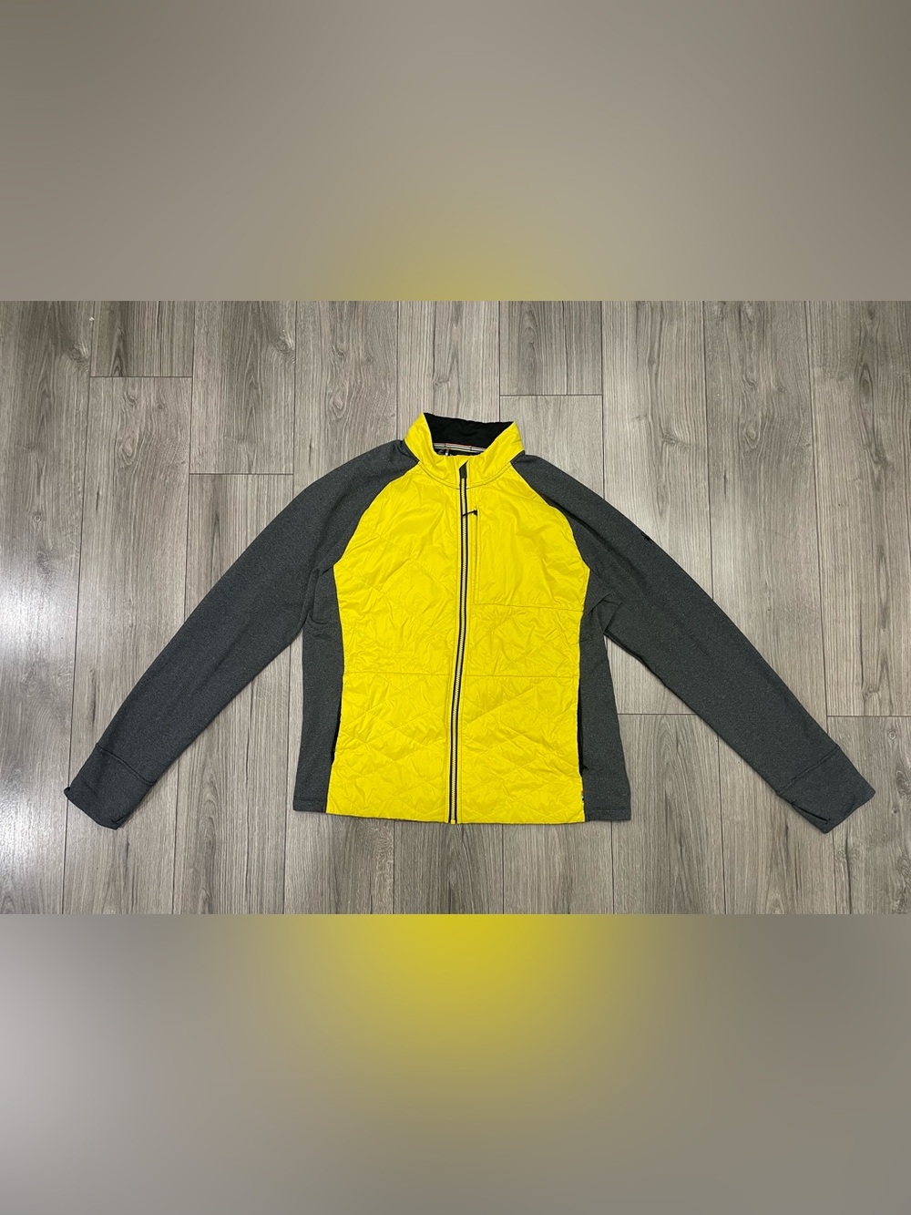 Smartwool SmartLoft Hybrid Yellow Jacket Men’s Merino Wool Sleeves Size XXL